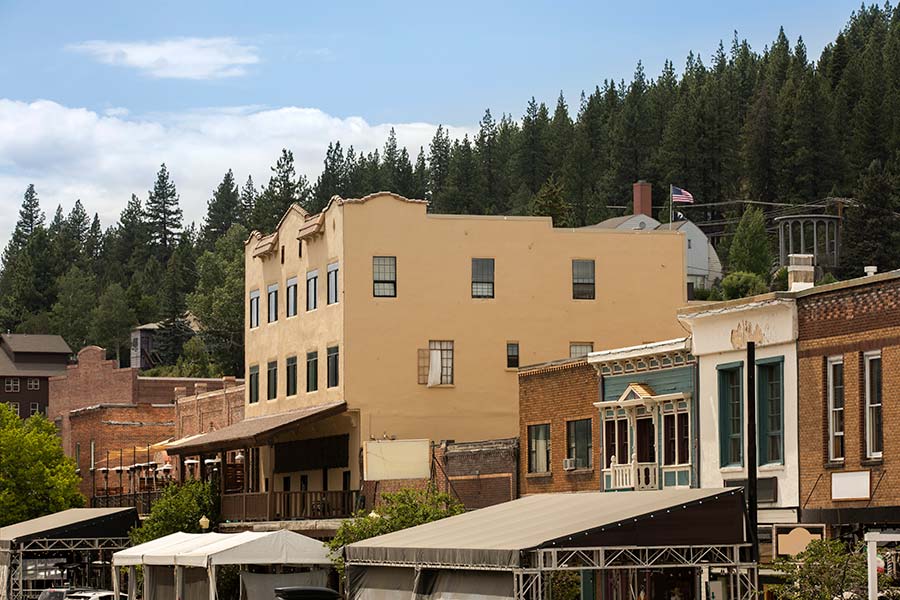 Old building in downtown Truckee