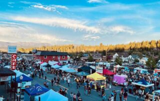 Aerial image of Truckee Thursdays